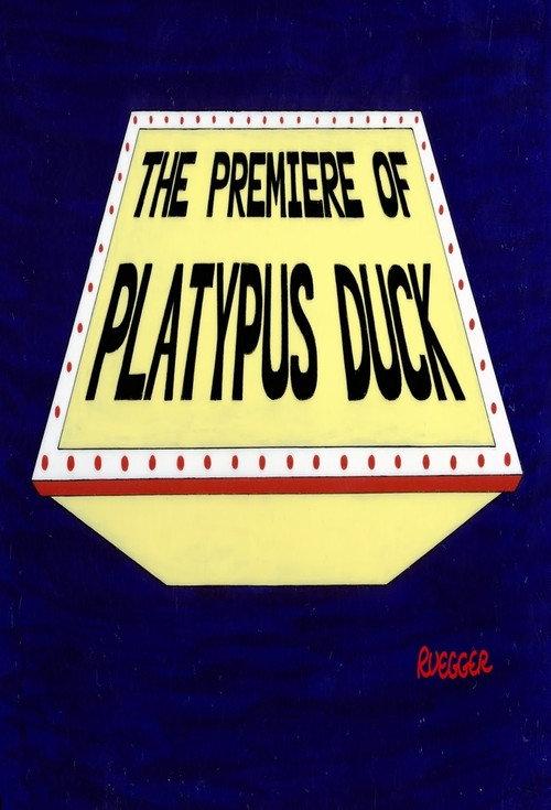 The Premiere of Platypus Duck 1976 official movie poster