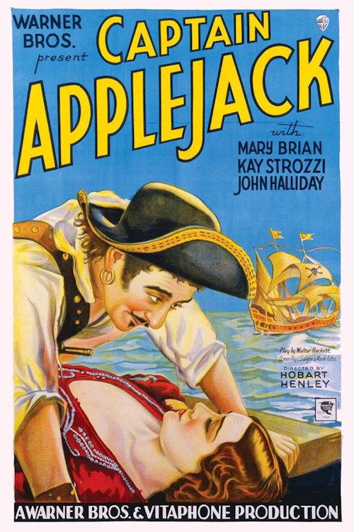 Captain Applejack 1931 official movie poster