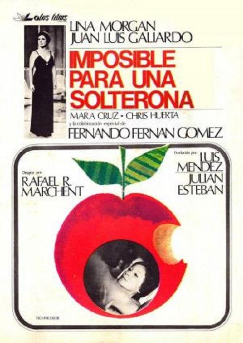 Imposible para una solterona 1976 official movie poster