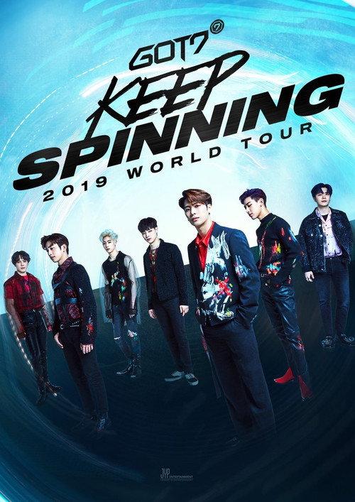 GOT7 "KEEP SPINNING" in Seoul 2020 official movie poster