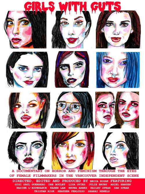 Girls with Guts 2022 official movie poster