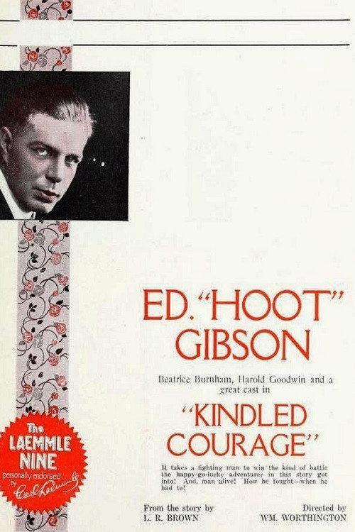 Kindled Courage 1923 official movie poster