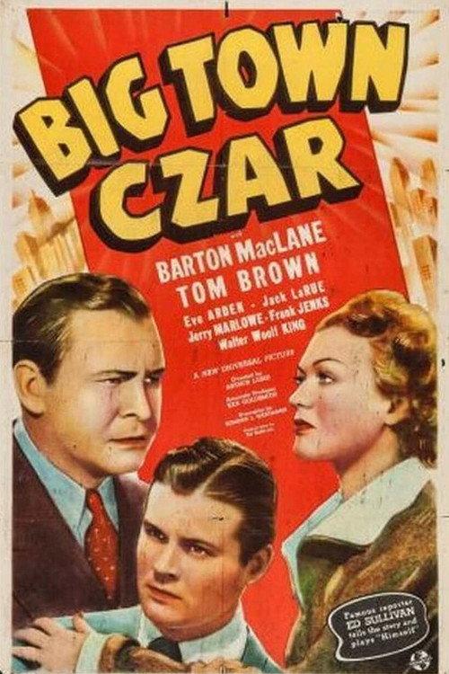 Big Town Czar 1939 official movie poster