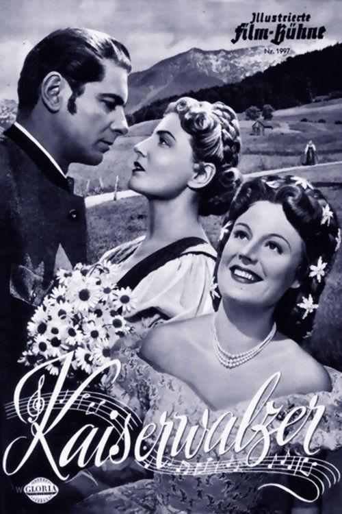 Kaiserwalzer 1953 official movie poster