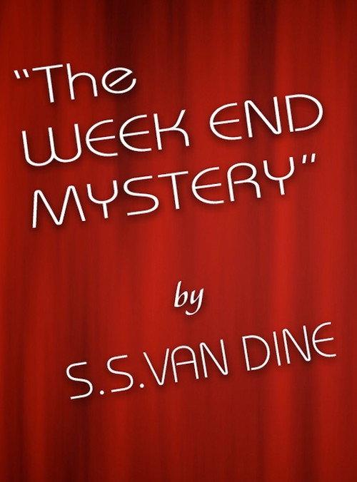 The Week End Mystery 1931 official movie poster