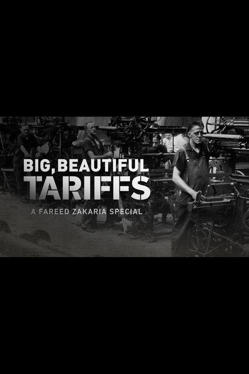 Big, Beautiful Tariffs: A Fareed Zakaria Special 2025 official movie poster