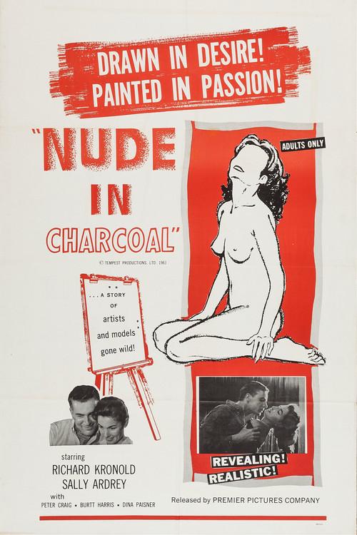 Nude in Charcoal 1961 official movie poster