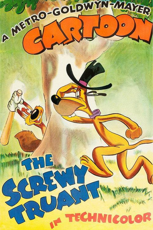 The Screwy Truant 1945 official movie poster