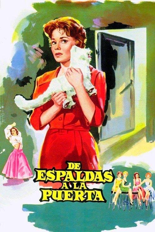 De espaldas a la puerta 1959 official movie poster