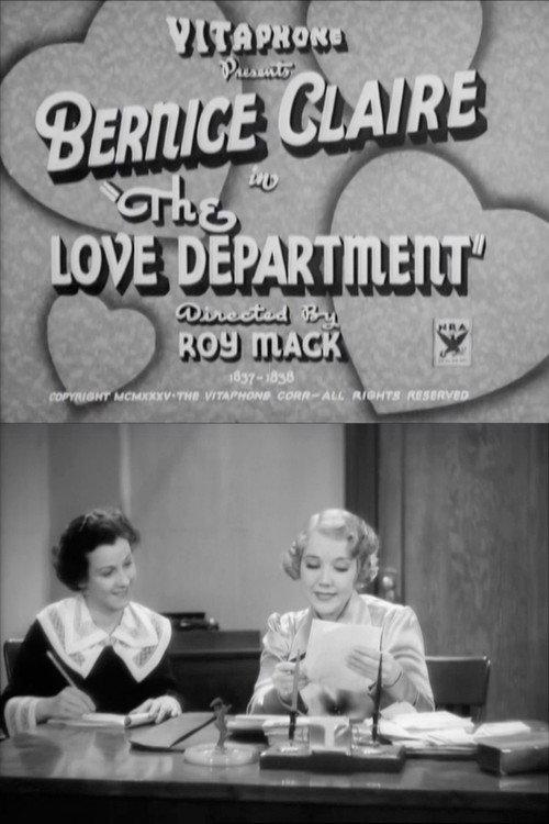 The Love Department 1935 official movie poster