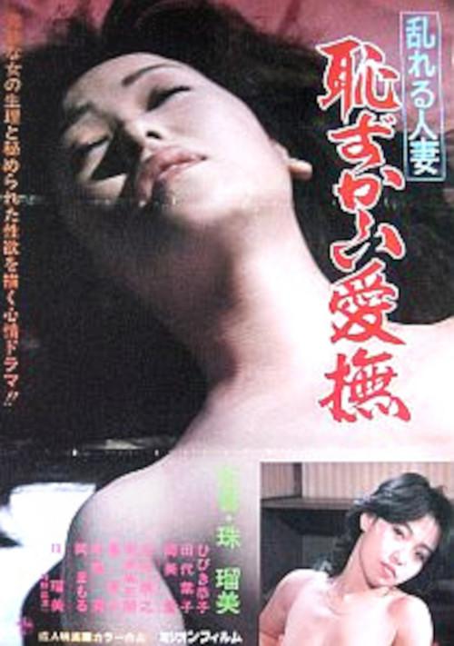 Disturbed Married Woman Embarrassing Caress 1984 official movie poster