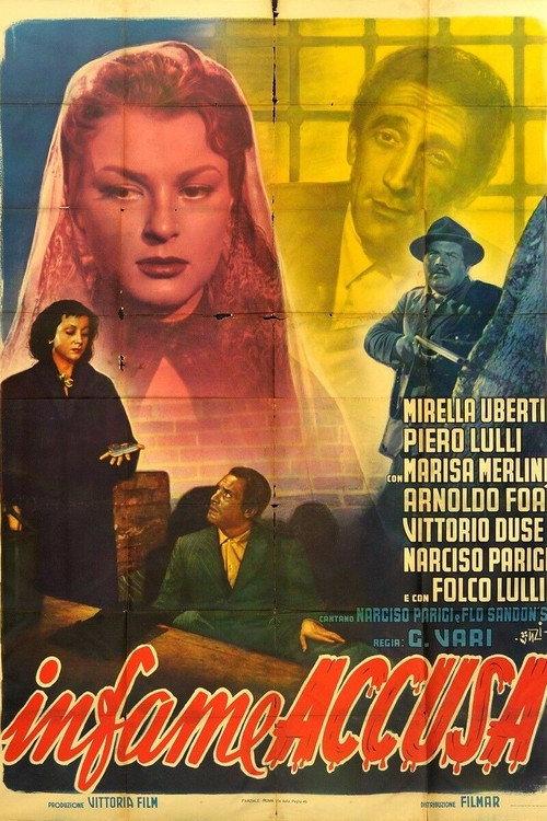 Infame accusa 1953 official movie poster