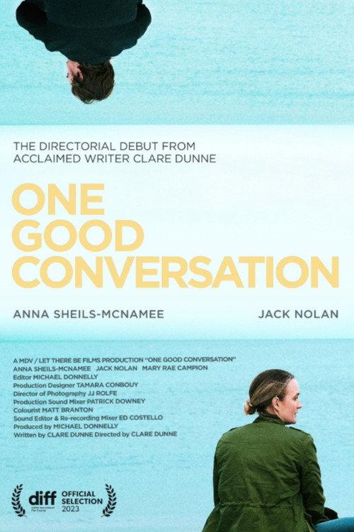 One Good Conversation 2023 official movie poster
