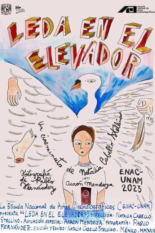 Leda in the Elevator 2023 official movie poster
