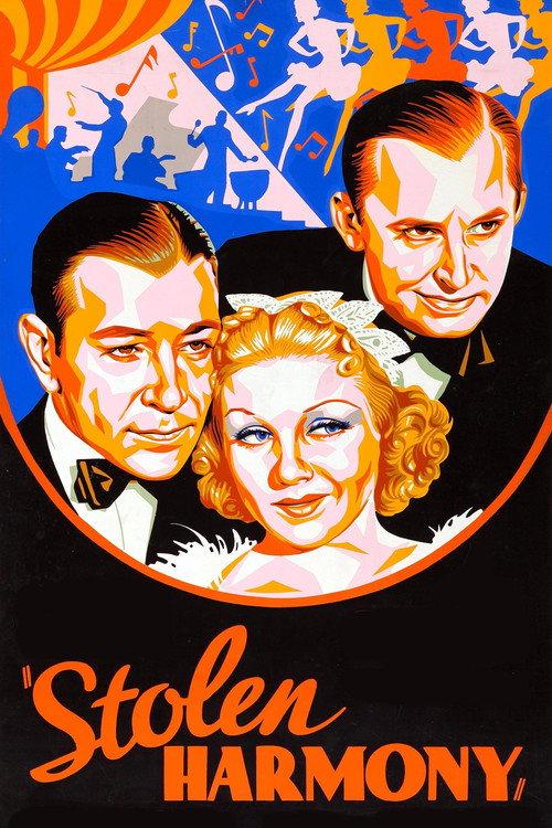 Stolen Harmony 1935 official movie poster