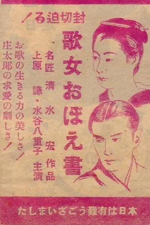Notes of an Itinerant Performer 1941 official movie poster