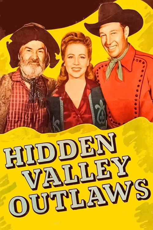Hidden Valley Outlaws 1944 official movie poster