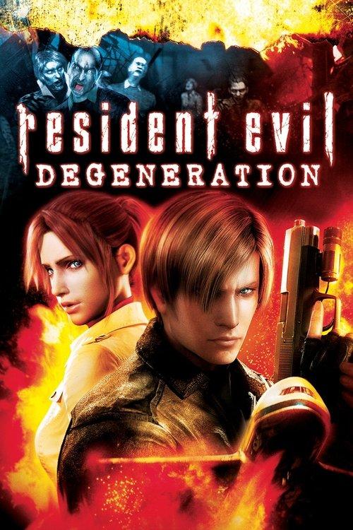 Resident Evil: Degeneration 2008 official movie poster
