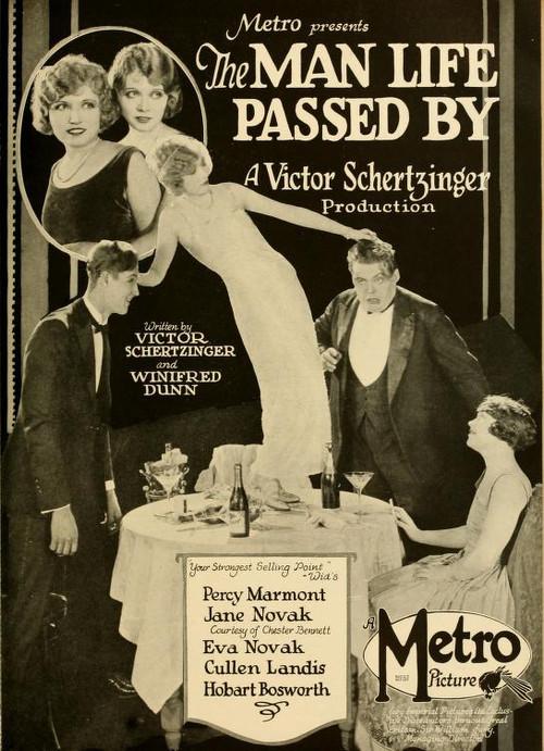 The Man Life Passed By 1923 official movie poster