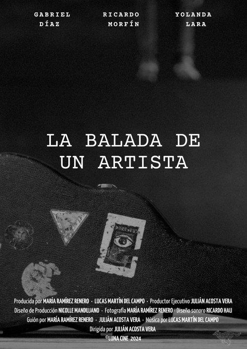 La Balada de un Artista 2024 official movie poster
