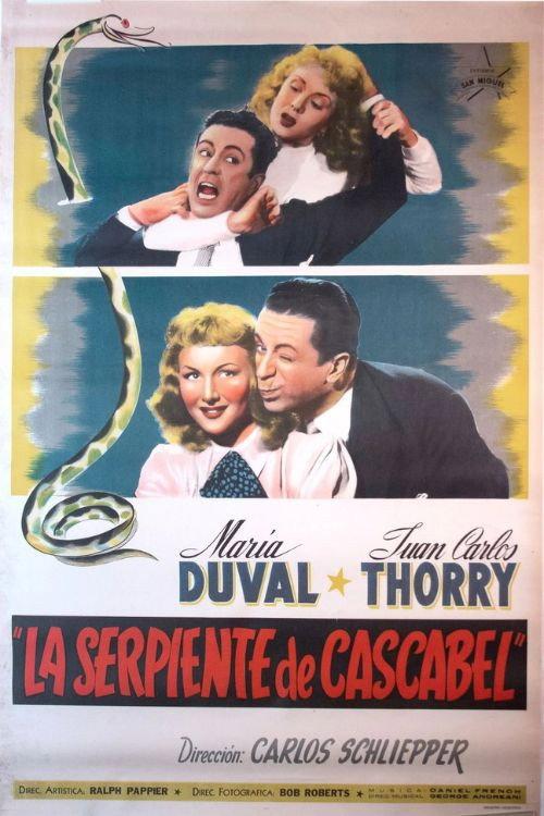 La serpiente de cascabel 1948 official movie poster