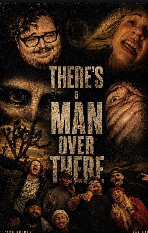 There's a Man Over There 2026 official movie poster