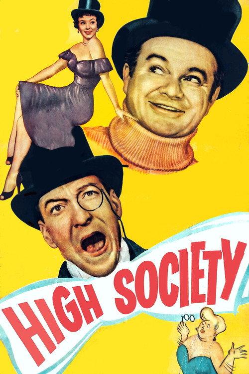 High Society 1955 official movie poster