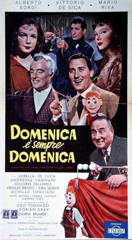 Domenica è sempre domenica 1958 official movie poster