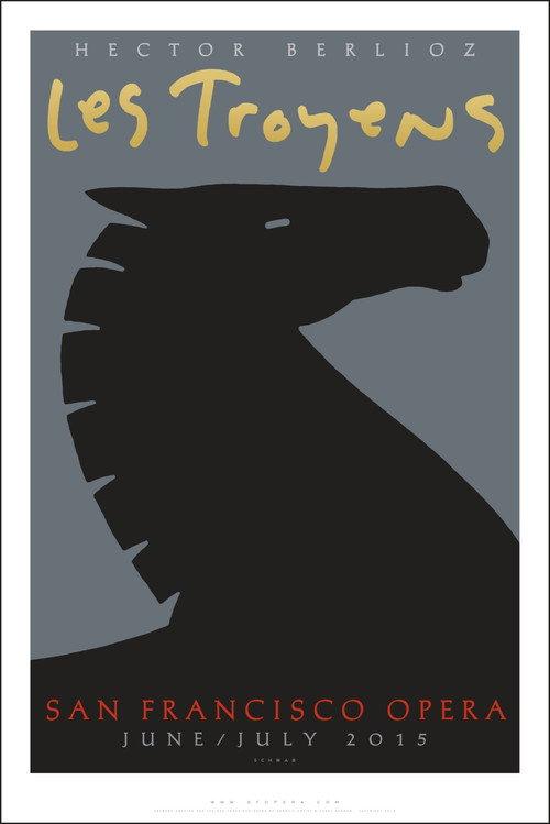 Les Troyens - San Francisco Opera 2015 official movie poster