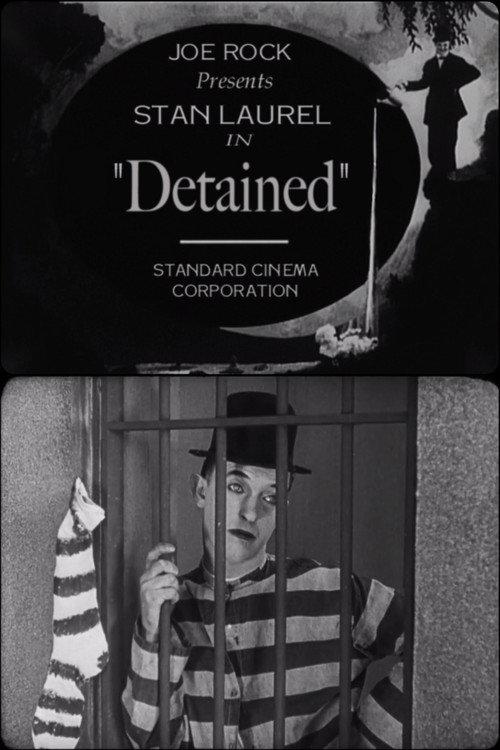 Detained 1924 official movie poster