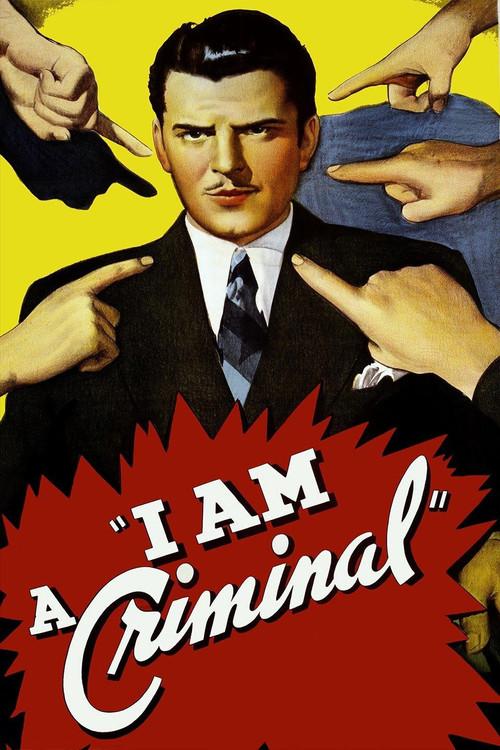 I Am a Criminal 1938 official movie poster