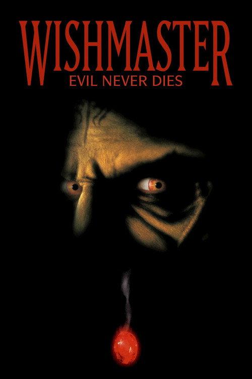 Wishmaster 2: Evil Never Dies 1999 official movie poster