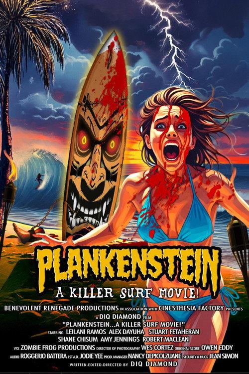 Plankenstein: A Killer Surf Movie 2025 official movie poster