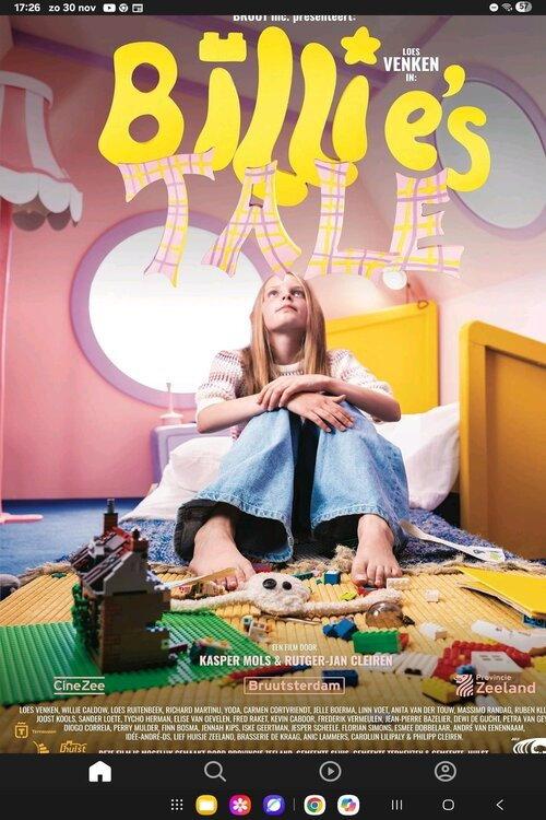 Billie's Tale 2025 official movie poster