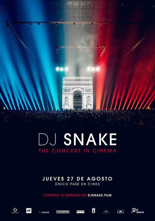 DJ Snake: The Concert In Cinema 2020 official movie poster