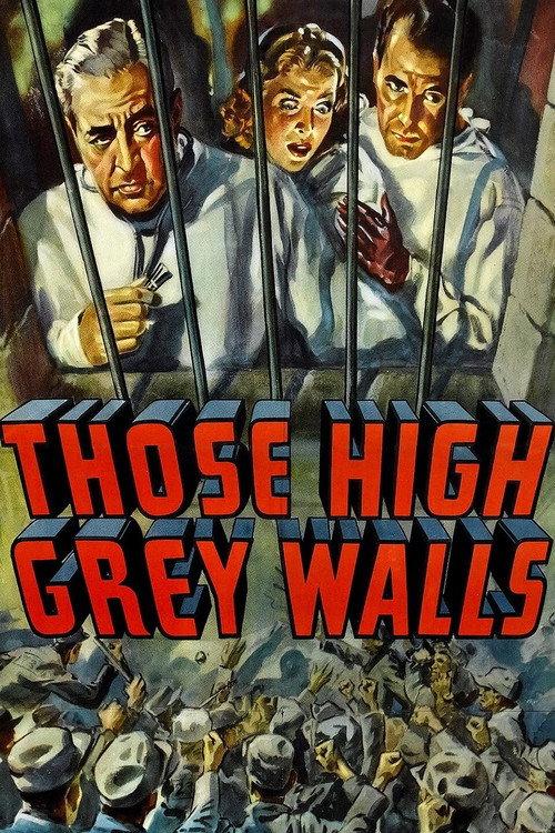 Those High Grey Walls 1939 official movie poster