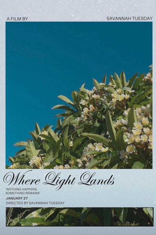 Where Light Lands 2026 official movie poster
