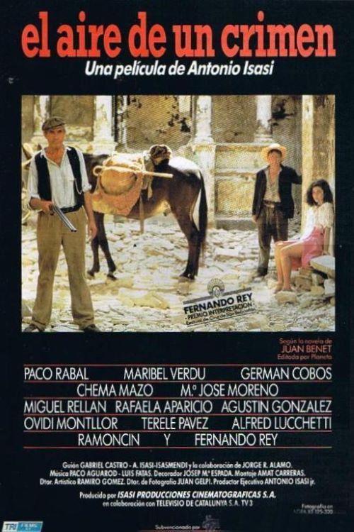Scent of a Crime 1988 official movie poster