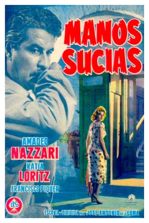 Manos sucias 1957 official movie poster
