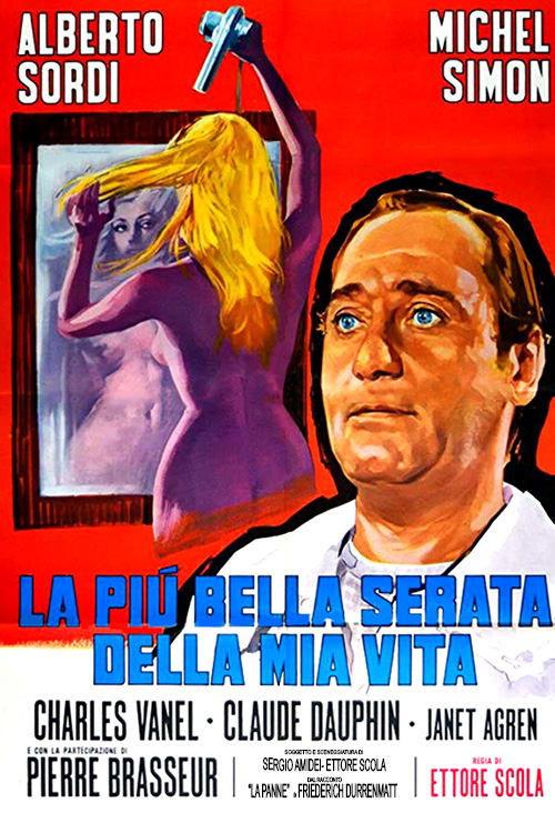 The Most Wonderful Evening of My Life 1972 official movie poster
