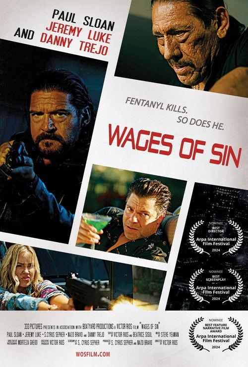 Wages of Sin 2024 official movie poster