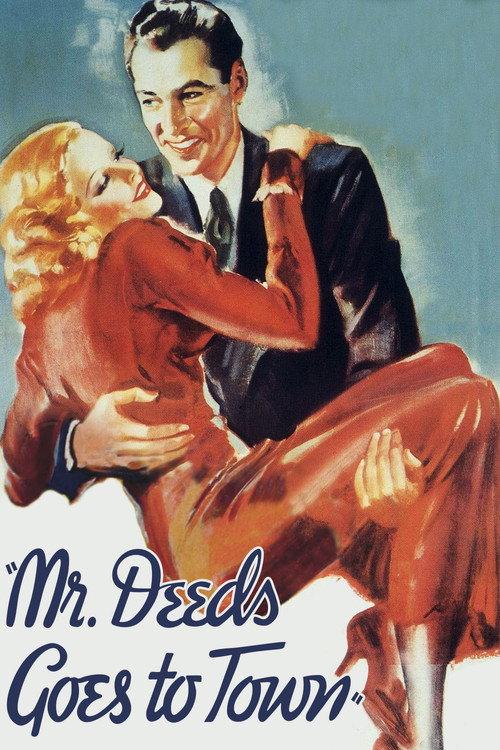 Mr. Deeds Goes to Town 1936 official movie poster
