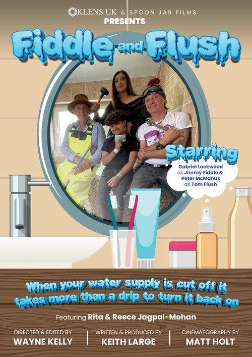 Fiddle and Flush 2024 official movie poster