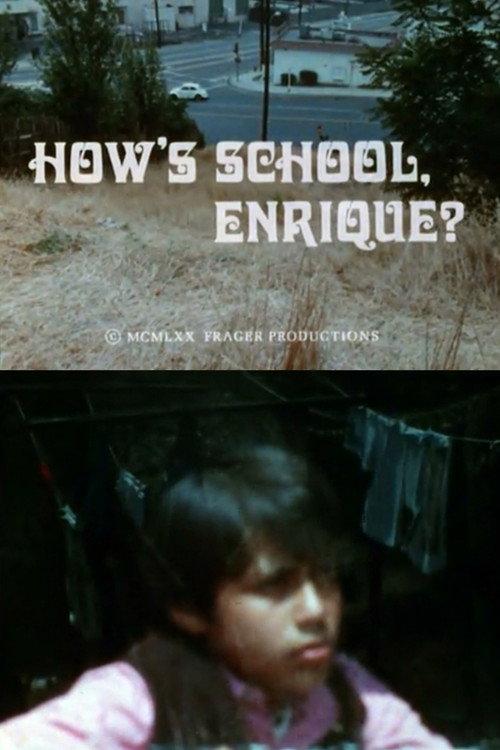 How's School, Enrique? 1970 official movie poster