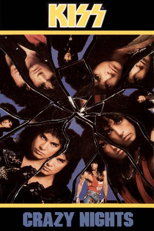 KISS: Crazy Nights 1988 official movie poster