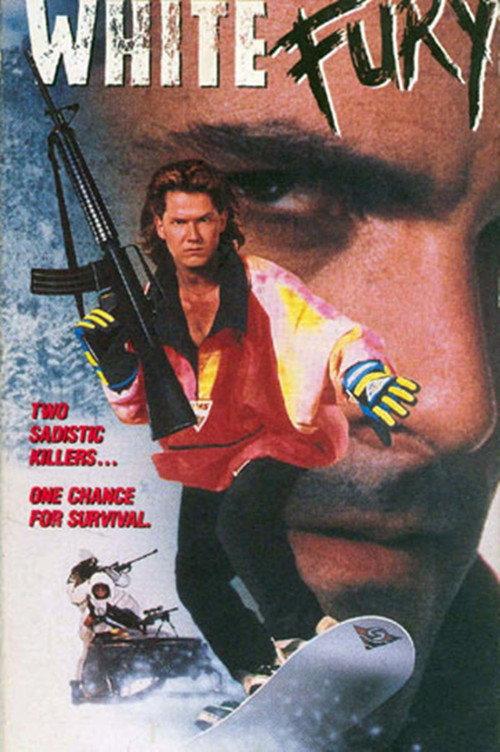 White Fury 1990 official movie poster
