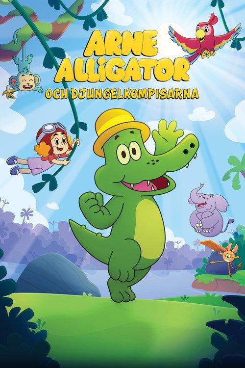 Arne Alligator och djungelkompisarna 2024 official movie poster