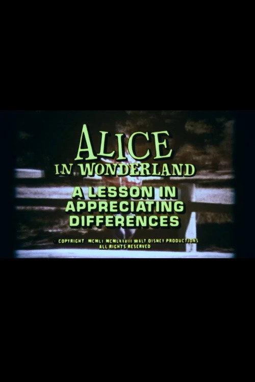 Alice in Wonderland: A Lesson in Appreciating Differences 1978 official movie poster