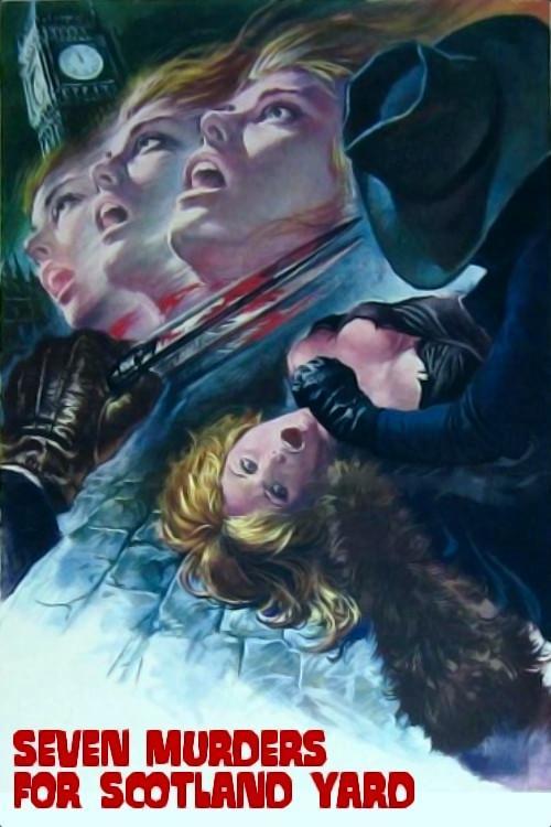 Seven Murders for Scotland Yard 1972 official movie poster
