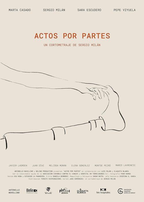 Actos por partes 2023 official movie poster